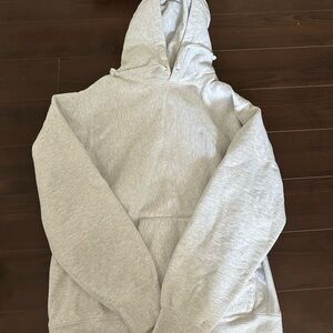 Gray Men's Supreme Hoodie Sweater